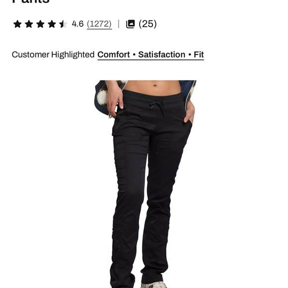 The North Face Pants - The North Face Women's Black Track Pants